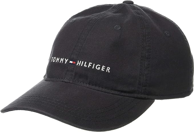 HILFIGER LOGO CAP Black