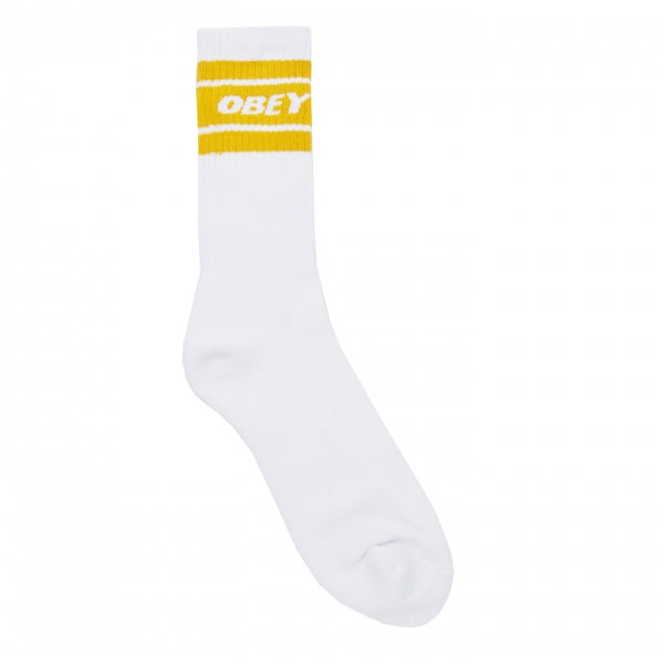 COOPER II SOCKS WHITE / SAFFRON