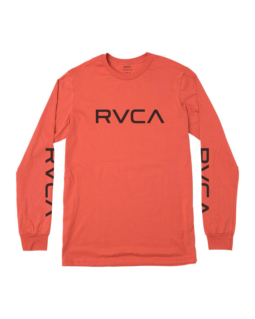 BIG RVCA LONG SLEEVE T-SHIRT BIG RVCA LS - baked apple