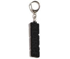 LOGO RUBBER KEYHOLDER BLACK