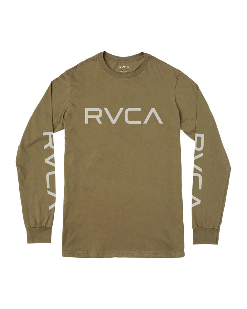 BIG RVCA LONG SLEEVE T-SHIRT BIG RVCA LS - cadet green