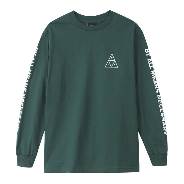 ESSENTIALS TT L/S TEE SYCAMORE