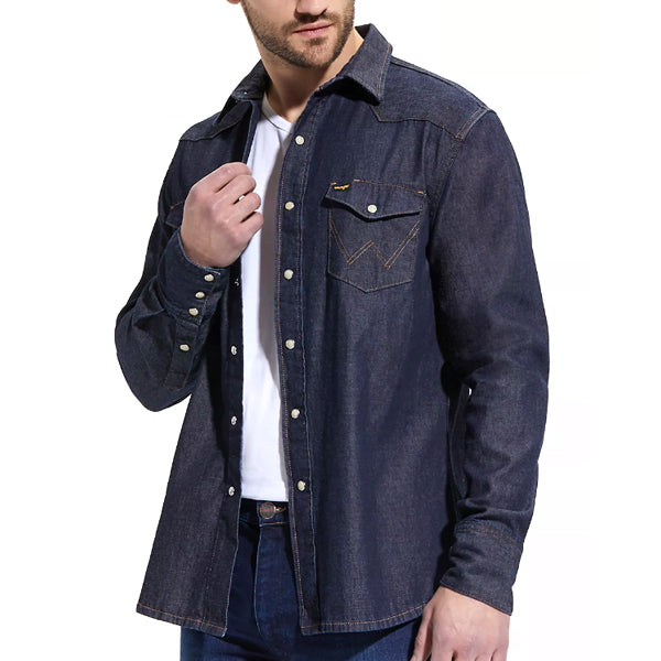 27MWSGN Indigood Collection Shirt - Good Night