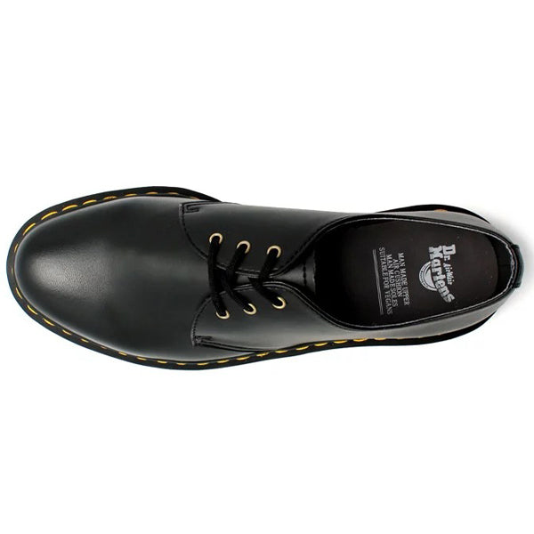 R14046001 Vegan 1461 FELIX RUB OFF WOMENS -BLACK