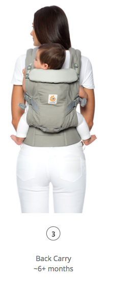 Adapt Baby Carrier: Pearl Grey