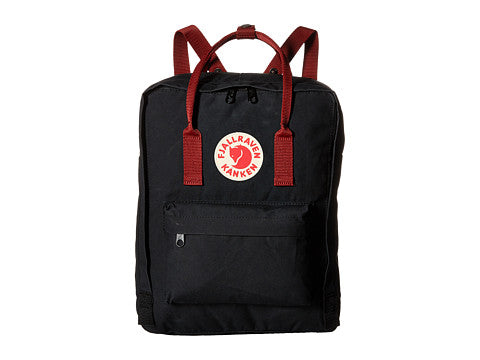 fjällräven kanken ox red putty Kånken Black/Ox Red – FORESTA LA