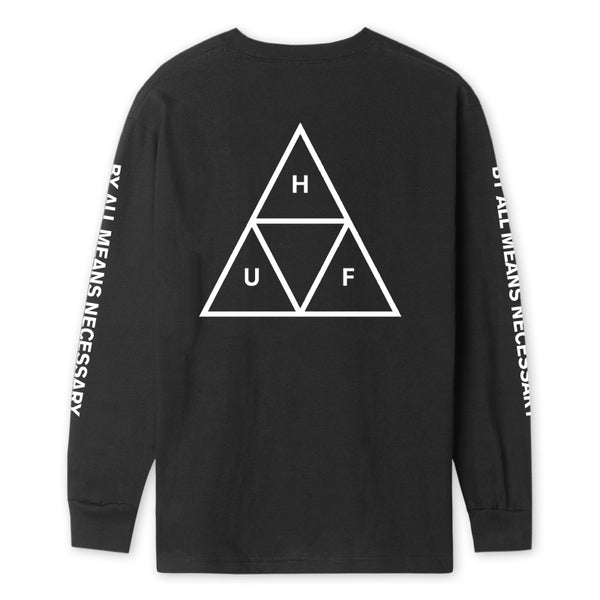 ESSENTIALS TT L/S TEE	Black