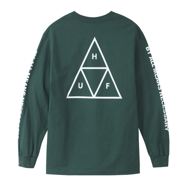 ESSENTIALS TT L/S TEE SYCAMORE