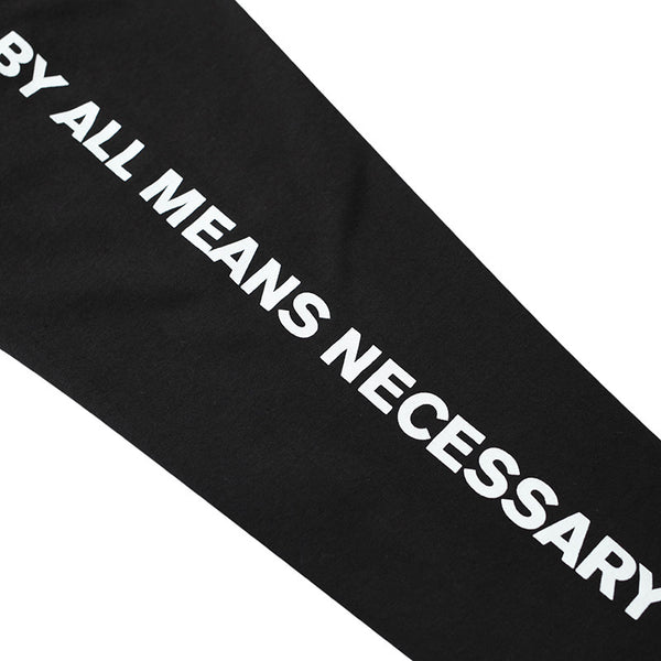 ESSENTIALS TT L/S TEE	Black
