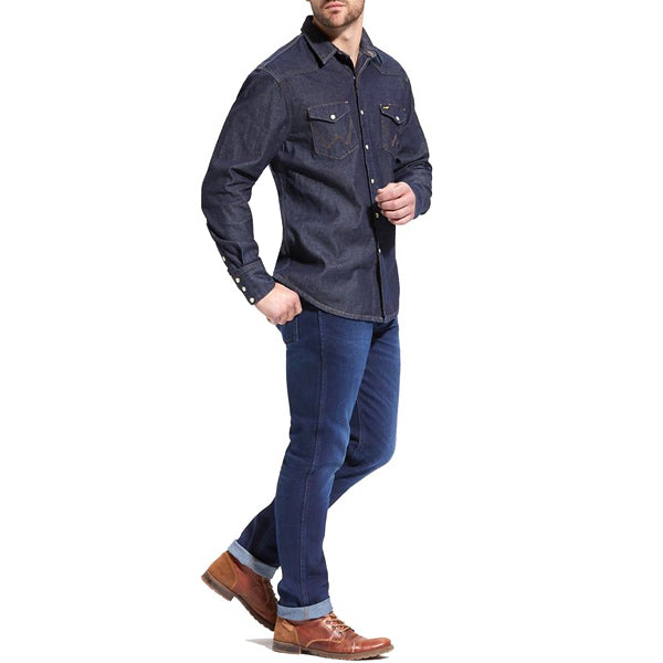 27MWSGN Indigood Collection Shirt - Good Night