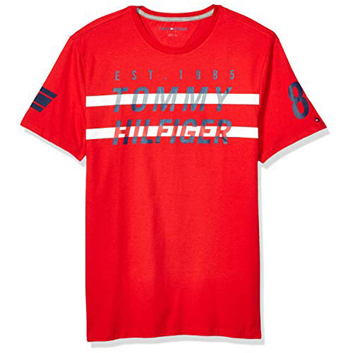 78D9137 FIELD TEE	 - RACING RED