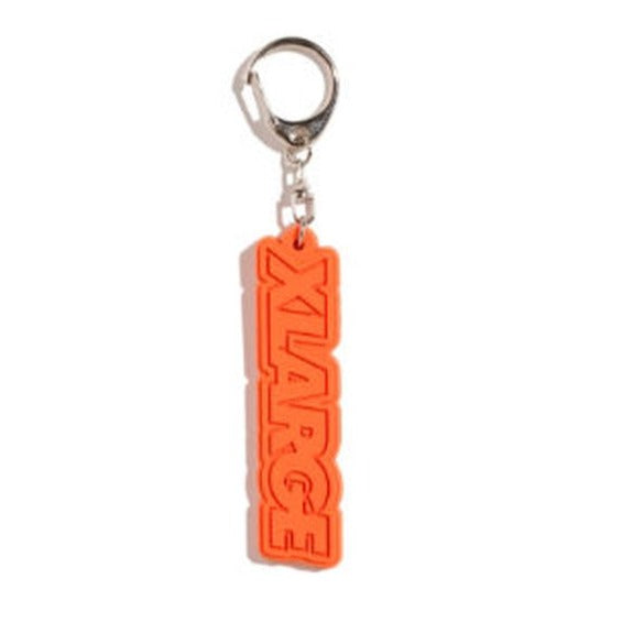 LOGO RUBBER KEYHOLDER ORANGE