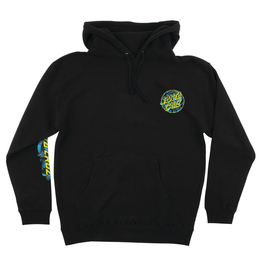 Handbill Dot P/O Hooded Heavyweight Sweatshirt Black