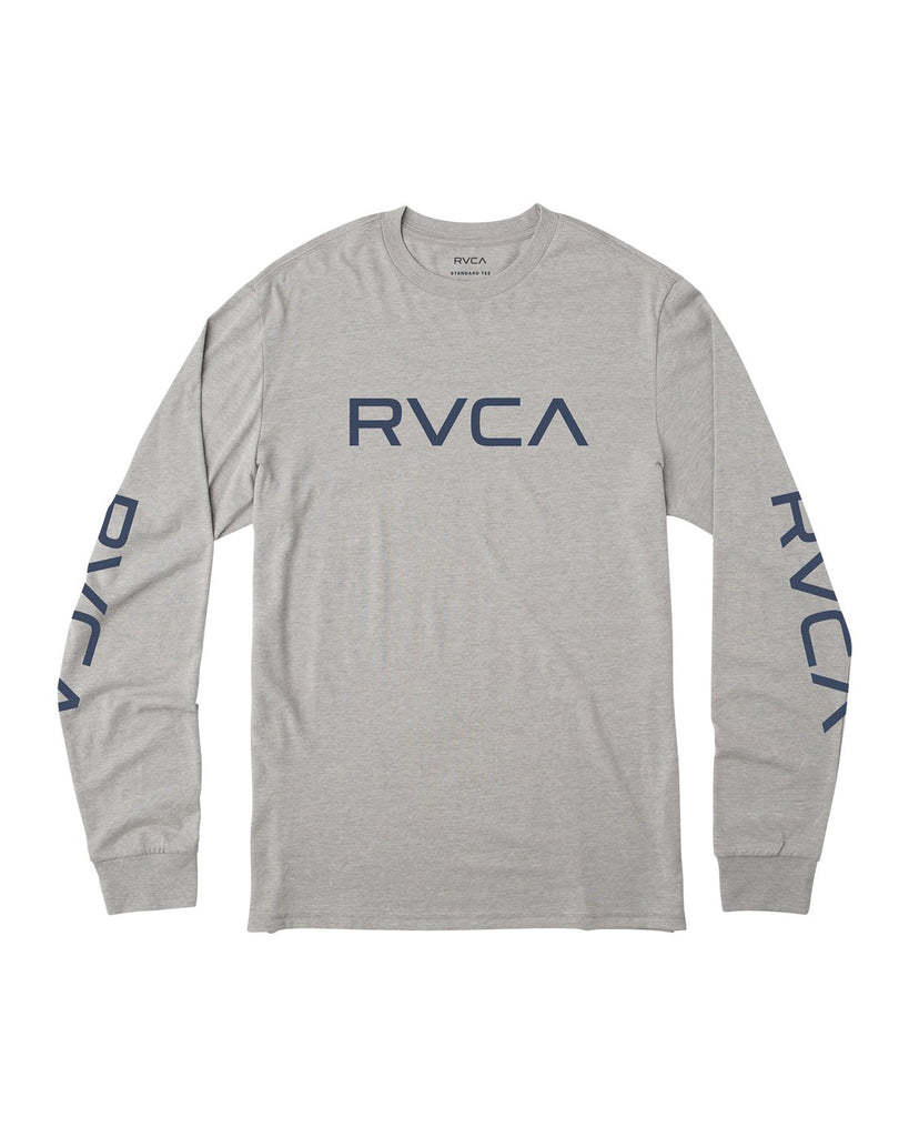 BIG RVCA LONG SLEEVE T-SHIRT BIG RVCA LS - grey noise