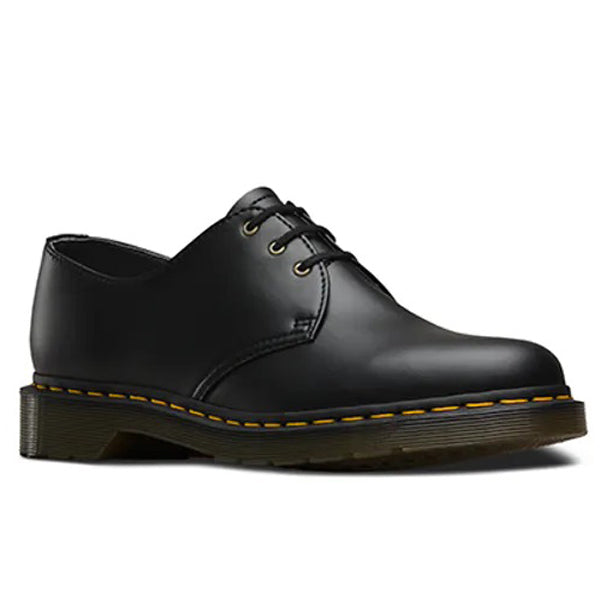 R14046001 Vegan 1461 FELIX RUB OFF WOMENS -BLACK