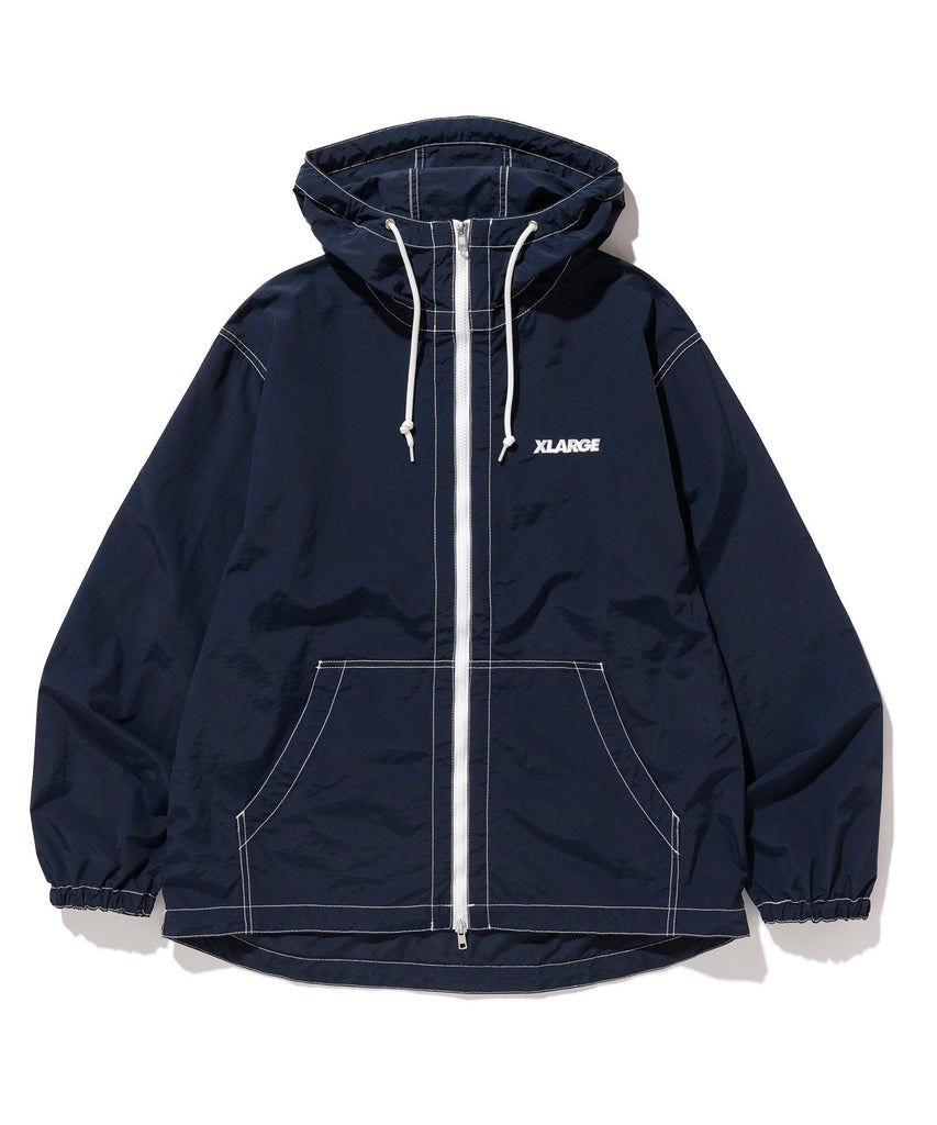 STITCH NYLON JACKET NAVY