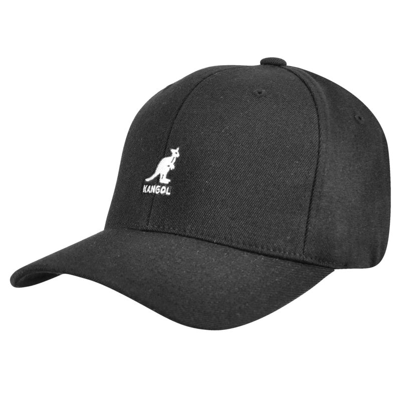 8650BC WOOL FLEXFIT BASEBALL - BLACK