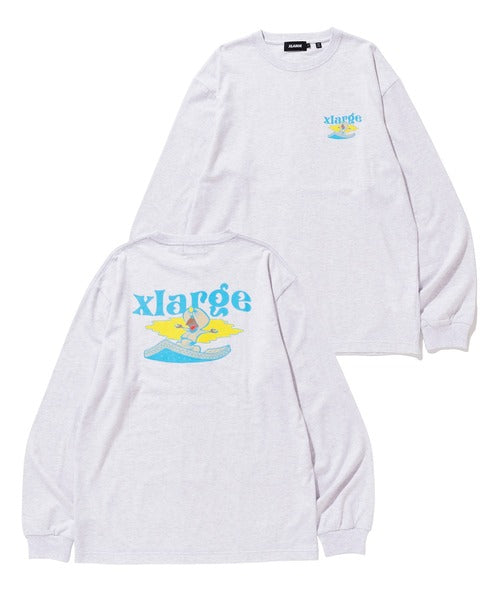 L/S TEE FLYING CARPET ASH