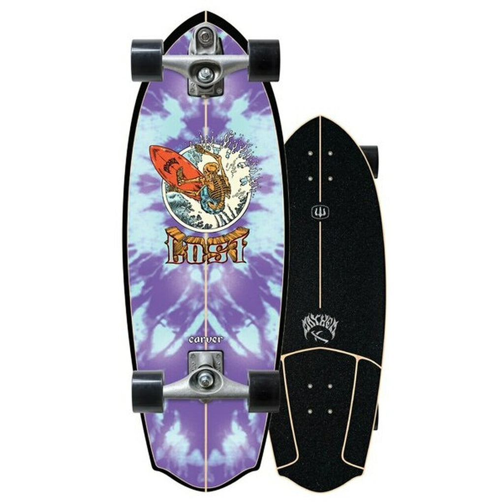 ...Lost x Carver C7 Raw 30" Rocket Redux Surfskate Complete