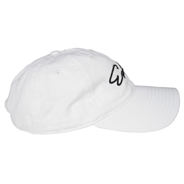 WHITE SIGNATURE HAT