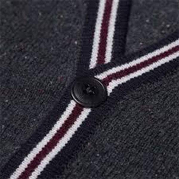 FRED PERRY FLECK KNIT TENNIS CARDIGAN