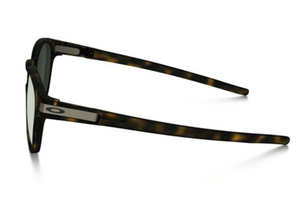 Oakley Latc Round Sunglasses Matte Brown Tortoise