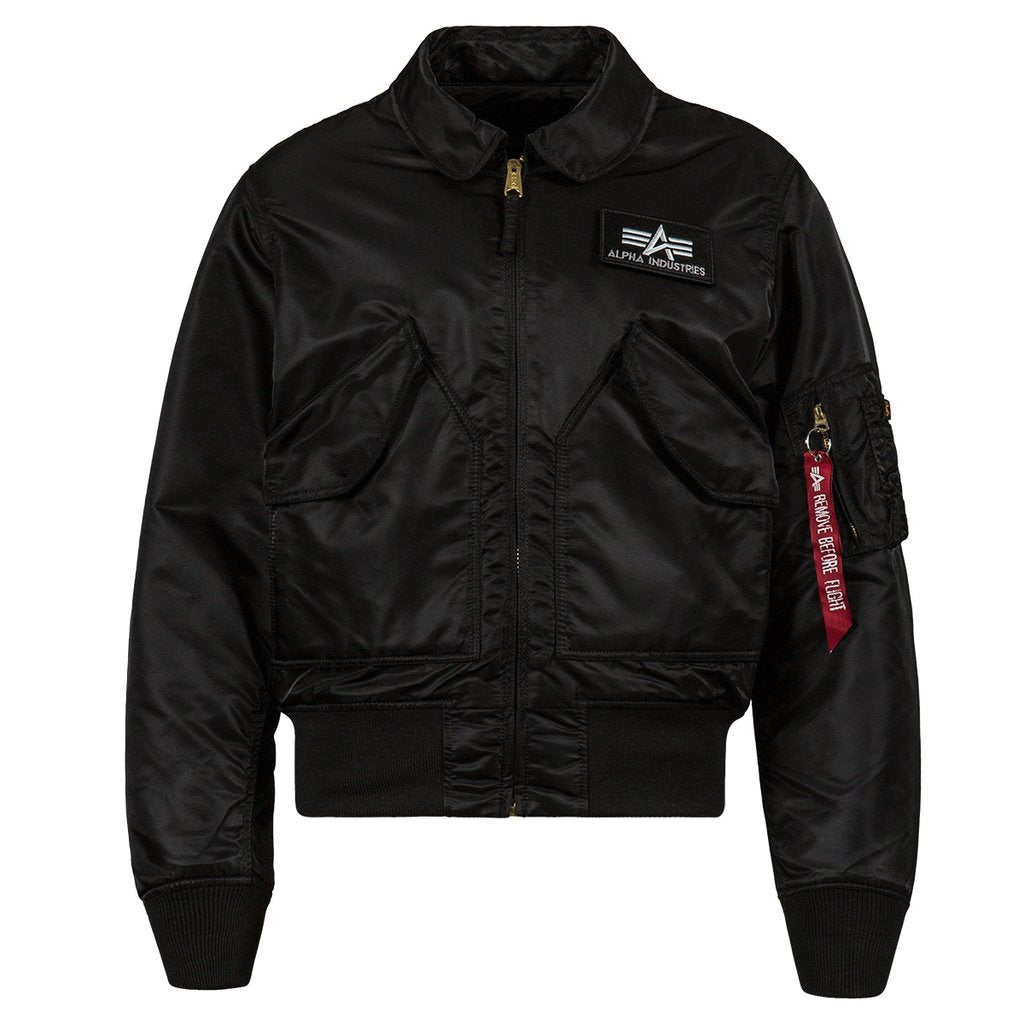 Alpha Cwu 45/P Flight Jacket BLACK