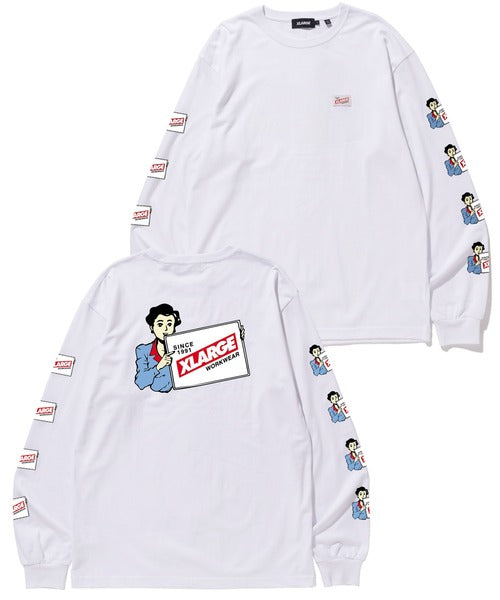 L/S TEE PRESENTATION WHITE