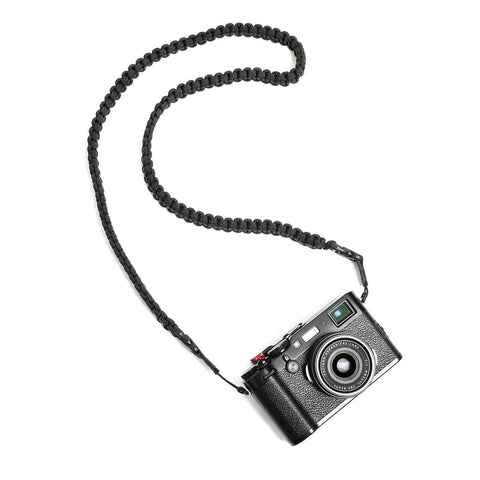 BRAIDED CAMERA STRAP SRP-BS-BLK-L  BLACK
