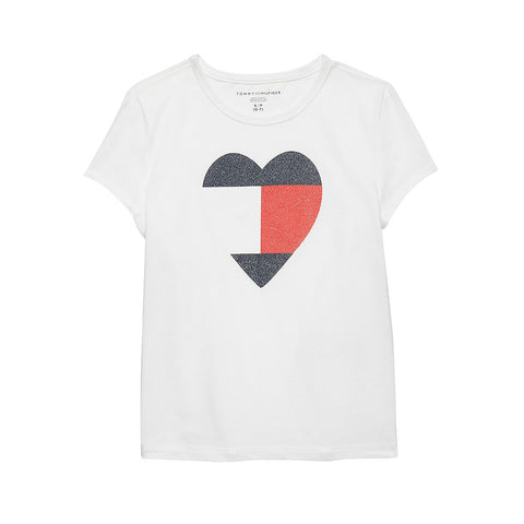 TH KIDS HEART T-SHIRT - Classic White