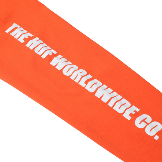 ARM & HAMMER GOLD SEAL L/S TEE 	ORANGE