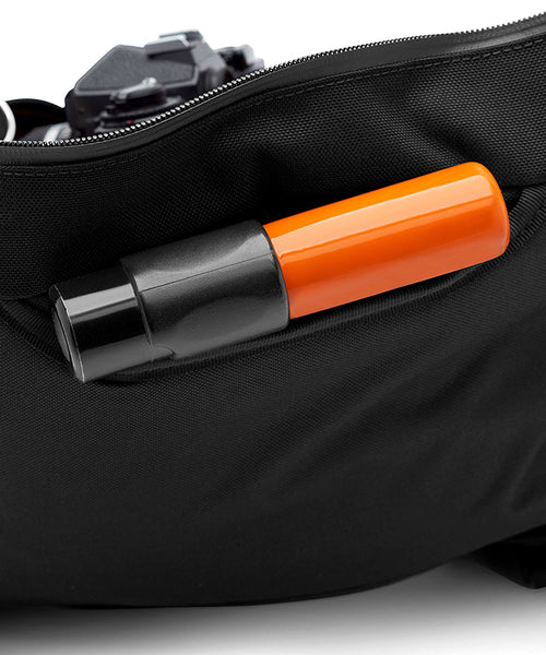 BG-196 Kadet Nylon Sling bag coated nylon black