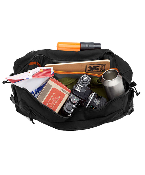 BG-196 Kadet Nylon Sling bag coated nylon black