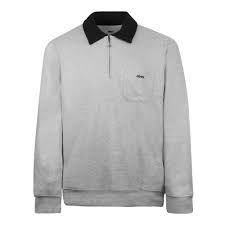 FROGTOWN POLO FLEECE ASH GREY