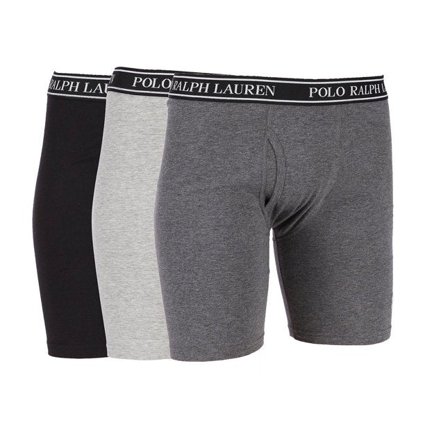 RWTRP3 - 3PK Gray Assorted Classic Stretch Trunks