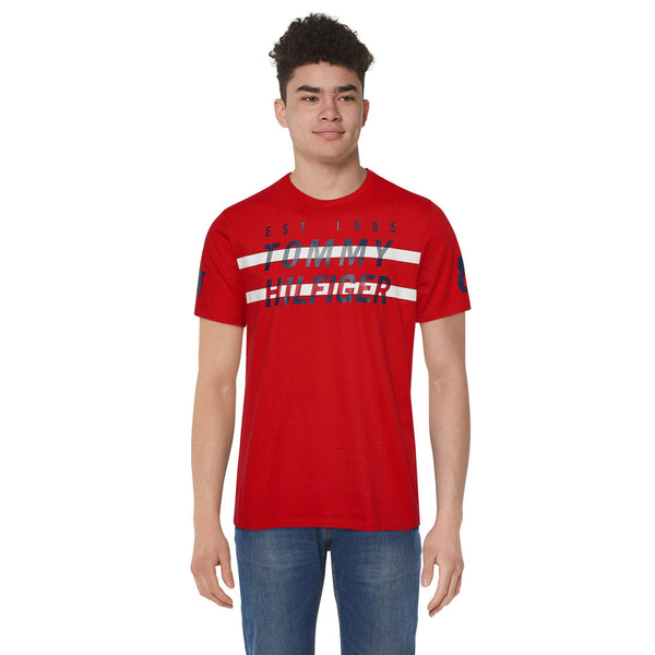 78D9137 FIELD TEE	 - RACING RED