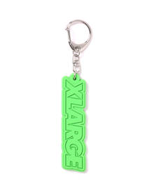 LOGO RUBBER KEYHOLDER GREEN