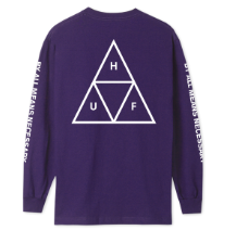 ESSENTIALS TT L/S TEE GRAPE