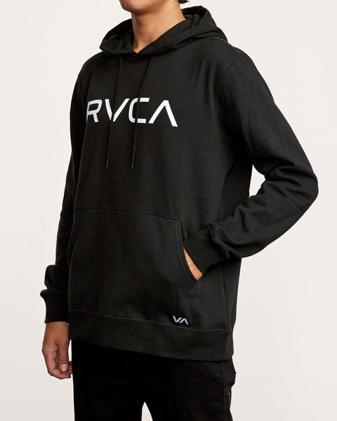 BIG RVCA HOODIE M602VRBR - Black