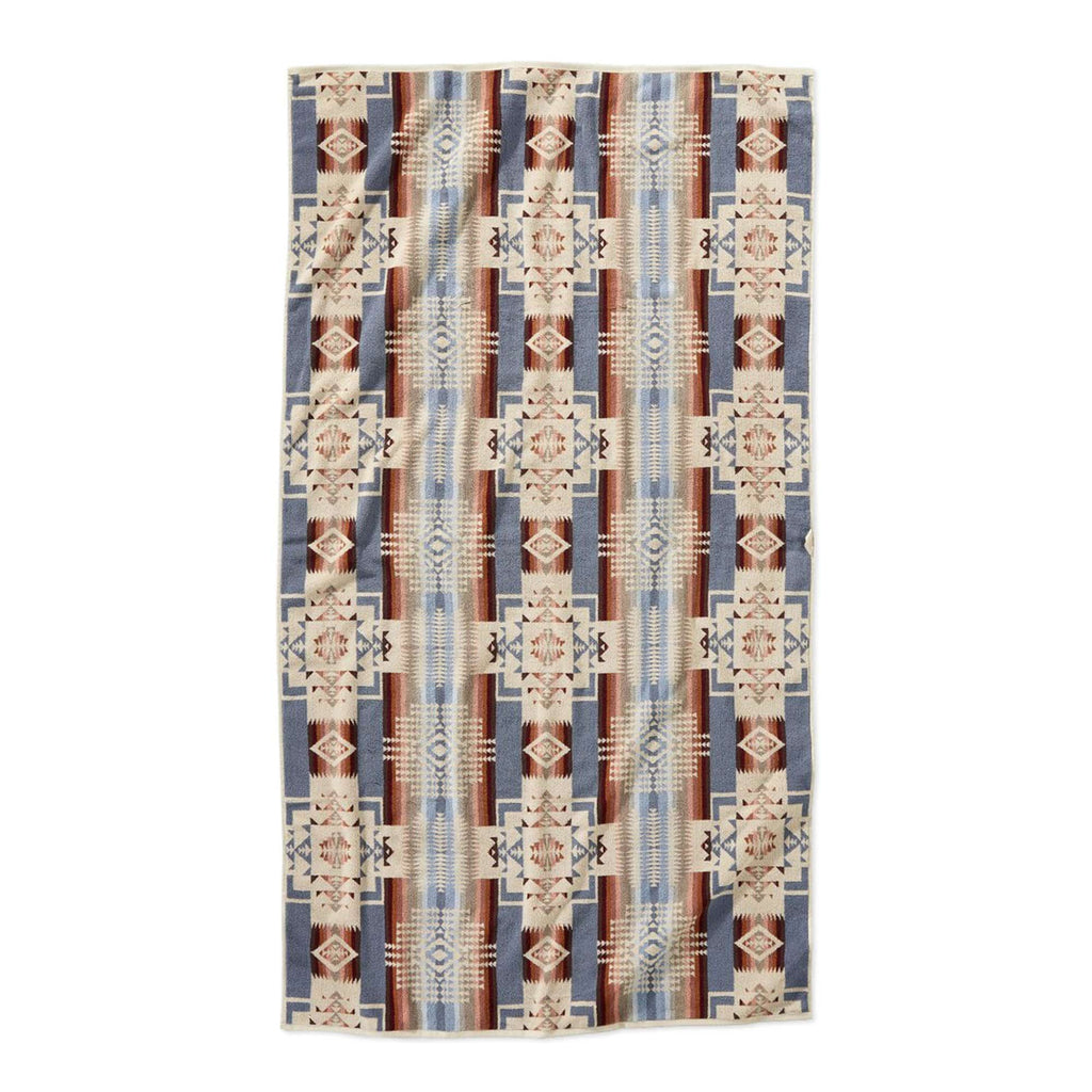 Oversized Jacquard Spa Towel Chief Joseph Rosewood