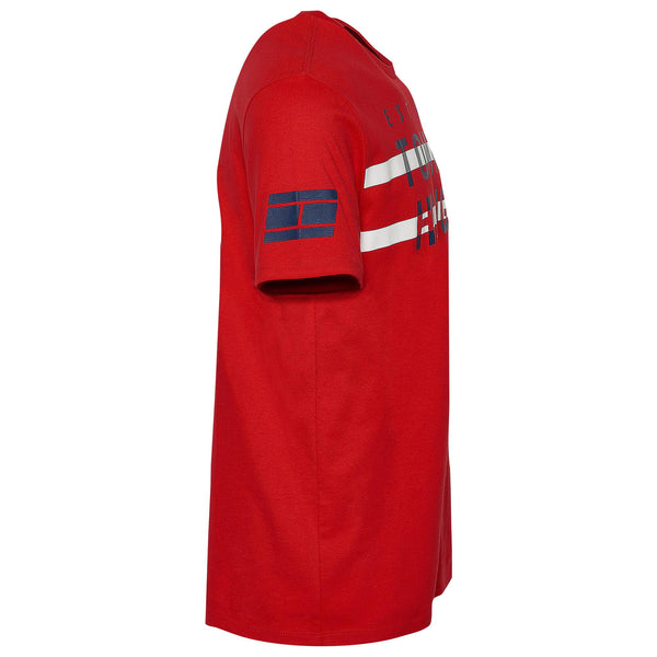 78D9137 FIELD TEE	 - RACING RED