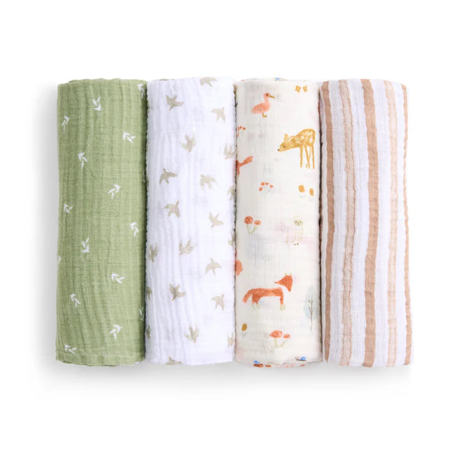 ESWC40036	Classic Swaddles	Sage Woodland