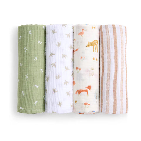 ESWC40036	Classic Swaddles	Sage Woodland