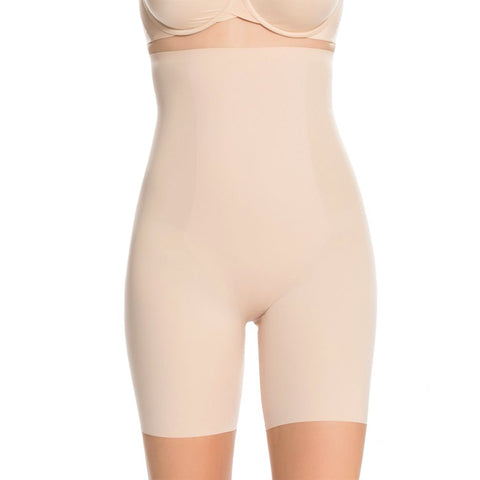 Thinstincts® High-Waisted Mid-Thigh Short - Soft Nude