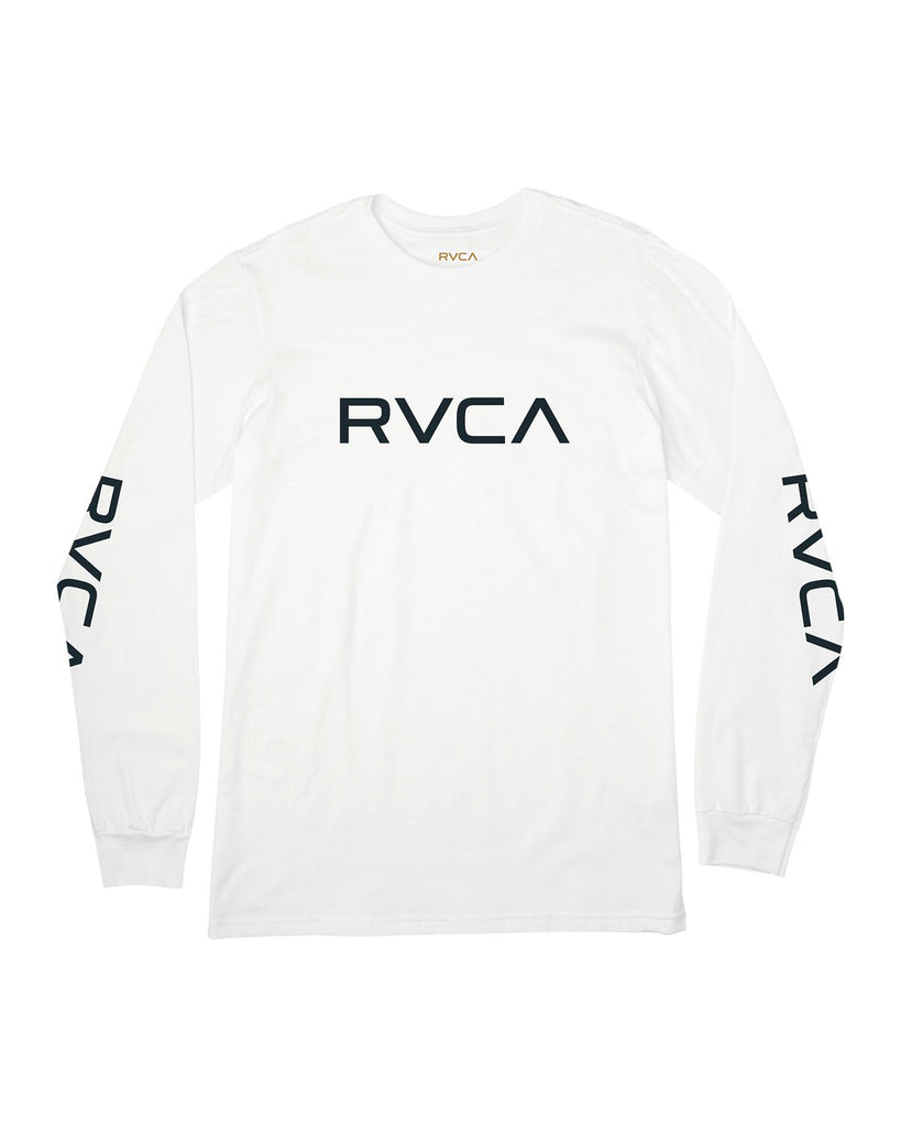 BIG RVCA LONG SLEEVE T-SHIRT BIG RVCA LS - white – FORESTA LA