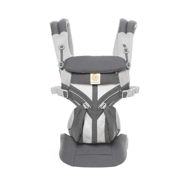 Ergobabyβ’ Omni 360 Cool Air Mesh Baby Carrier Carbon Grey