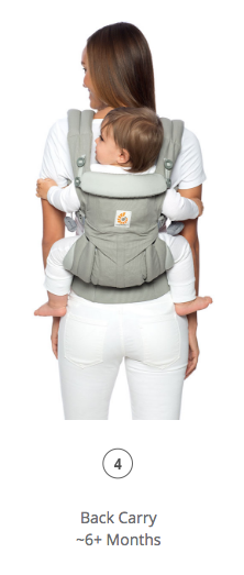 Omni 360 Baby Carrier All-In-One: Cool Air Mesh - Pearl Grey