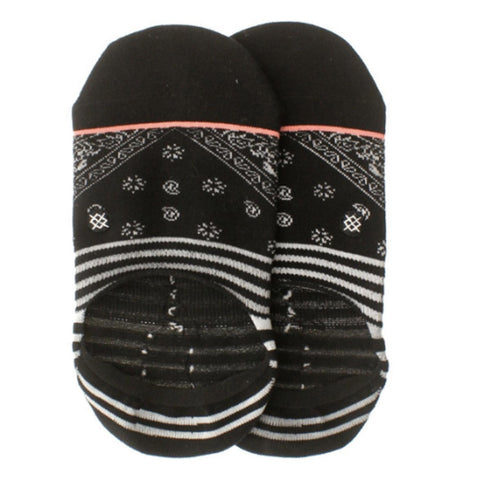 Stance Women's Bandito Invisible No-Show Liner Sock Black
