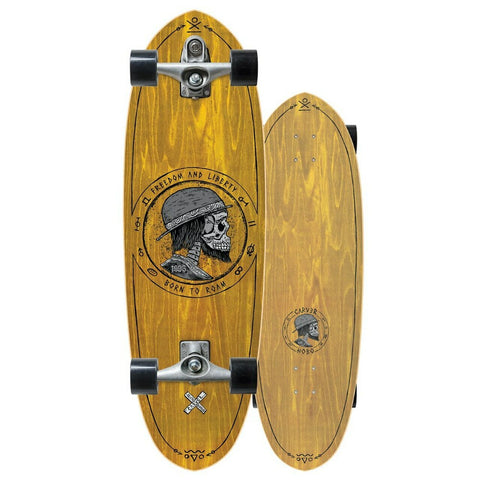 C7 Raw 32.5" Hobo Surfskate Complete