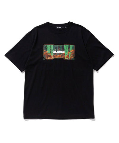 S/S TEE HABITAT BLACK